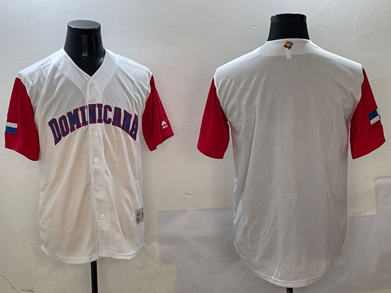 Men 2025 World Cup Blank White Nike MLB Jersey style 3268